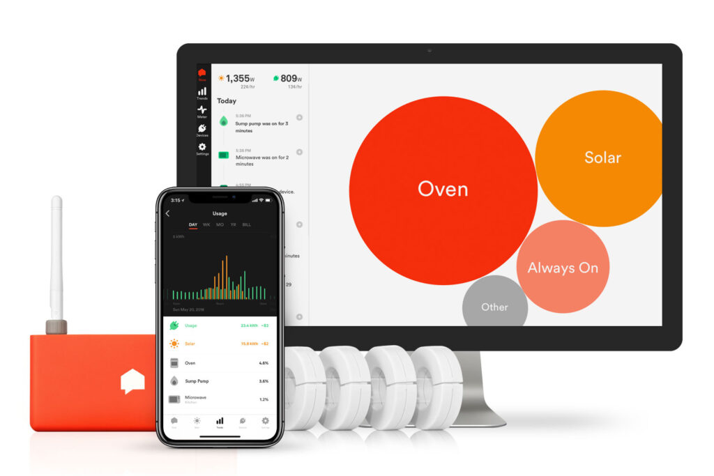 Sense home energy monitoring