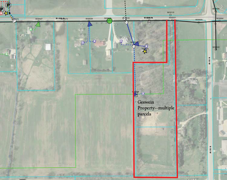 Exhibit B to Letter Agreement Detailed Map with Property designated