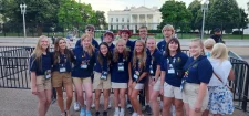 2024 Youth Tour students at the White House